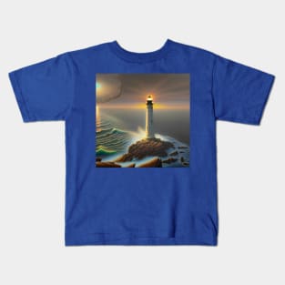 Nautical Refraction Kids T-Shirt